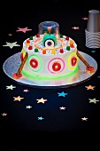 UFO-Kuchen für die Kinderparty