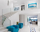 Schöne Treppe in Luxus-Villa