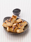 Sheep's cheese pastries with caraway seeds
