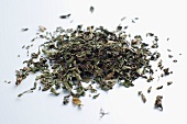 Peppermint tea leaves