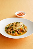 Chicken with chickpeas