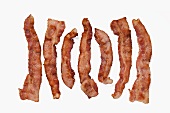 Fried rashers of bacon