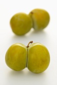 Pairs of greengages