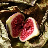 A halved fig