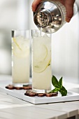 Lemonade with gin