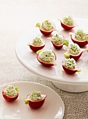 Stuffed radishes