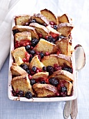 Bread bake with berries