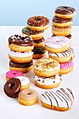 An arrangement of doughnuts