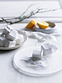 Marshmallows with lemon