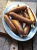 Wild boar sausages