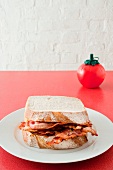 Ein Sandwich mit Bacon