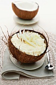 A coconut cup