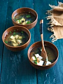 Misosuppe mit Tofu