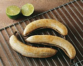 Grilled bananas