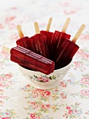 Homemade lollies