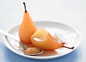 Poached pears