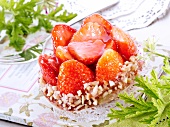 A strawberry tartlets