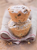 Two Scotch whisky muffins