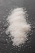 Pakistani crystal salt on a slate platter