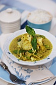 Green fish curry (Thailand)