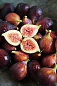 Fresh Figs; Whole and Sliced