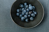 Sloes in a bowl