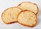 Drei Bagel-Chips