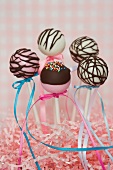 Cake pops for a party