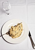 Mashed potatoes with truffles
