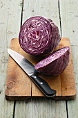 Head of red cabbage (sliced)