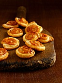 Goat cheese and paprika pastries