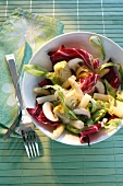 A colourful winter salad