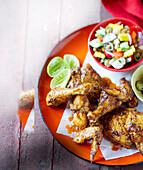 Smoked paprika-lime chicken