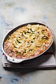 Courgette gratin