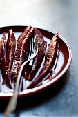 Beetroot with sesame seeds