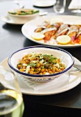 Chickpeas with chilli and rosemary