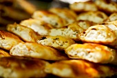 Böreks (Turkish pastry parcels) filled with feta cheese