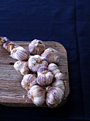 A rope of garlic