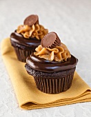 Peanut Butter Cup Chocolate Cupcakes