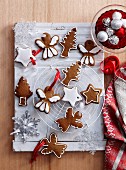 Gingerbread Christmas tree decorations
