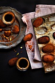 Assorted Madelines with Coffee