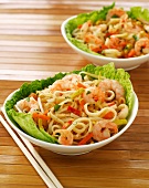 Noodles with prawns (Thailand)