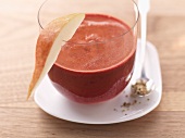Beetroot and pear drink