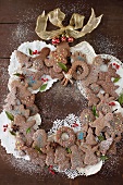 Chocolate Coffee Christmas Cookies