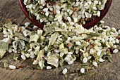 A ready-made risotto mix with wild garlic and dried vegetables