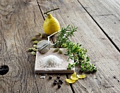 Salt, herbs and spices