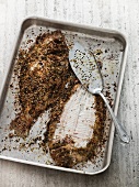 Grilled sole with herbes de Provence and olive oil