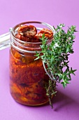 Dried tomatoes in oil