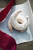 Hazelnut crescent pastries