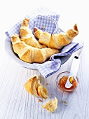 Croissants and jam
